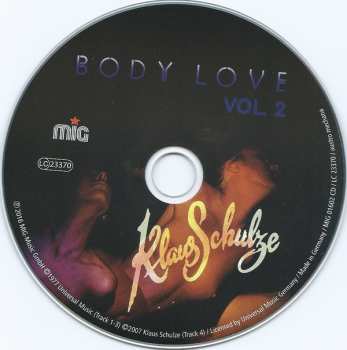 CD Klaus Schulze: Body Love Vol. 2 187226
