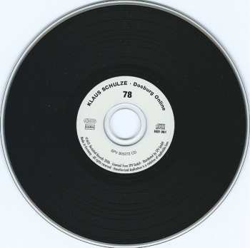CD Klaus Schulze: Dosburg Online 105100