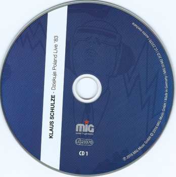 2CD Klaus Schulze: Dziekuje Poland Live '83 97915