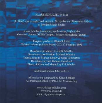 3CD Klaus Schulze: In Blue 93728
