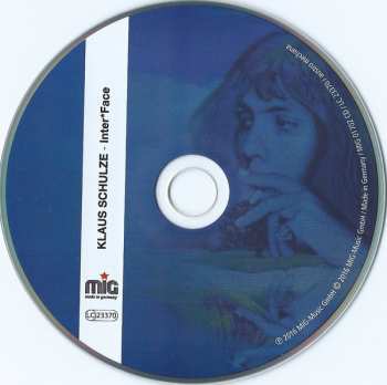 CD Klaus Schulze: Inter*Face 102918