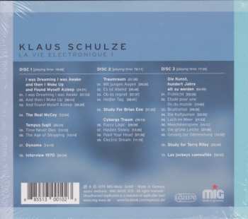 3CD Klaus Schulze: La Vie Electronique 1 DIGI 19593