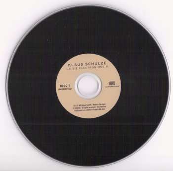 3CD Klaus Schulze: La Vie Electronique 11 93008