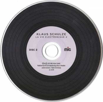 3CD Klaus Schulze: La Vie Electronique 2 DIGI 19594