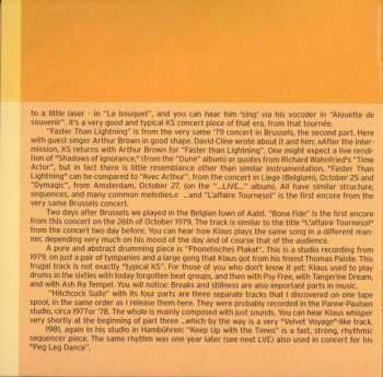 3CD Klaus Schulze: La Vie Electronique 8 256038