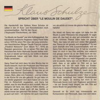 CD Klaus Schulze: Le Moulin De Daudet 230990
