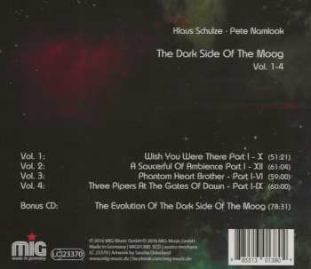 5CD/Box Set Klaus Schulze: The Dark Side Of The Moog Vol. 1-4 LTD 438535