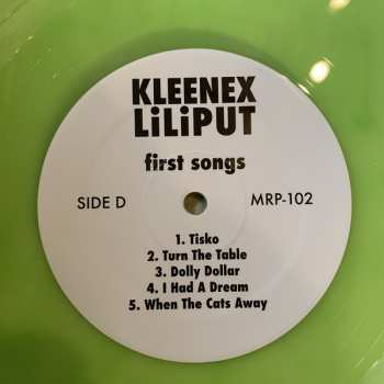 2LP Kleenex: First Songs LTD | CLR 79191