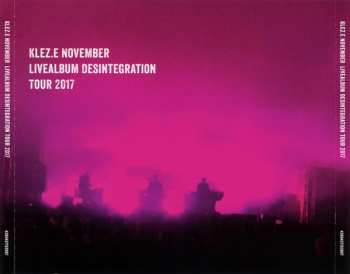 2CD Klez.e: November (Livealbum Desintegration Tour 2017) LTD 106907