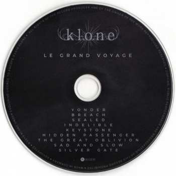 CD Klone: Le Grand Voyage DIGI 228859