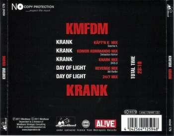 CD KMFDM: Krank 251201