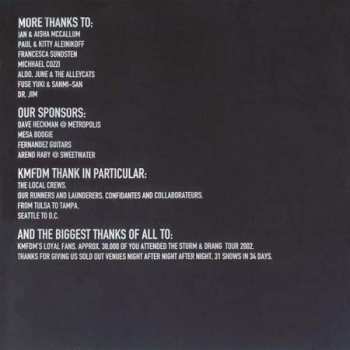 CD KMFDM: Sturm & Drang Tour 2002 153159