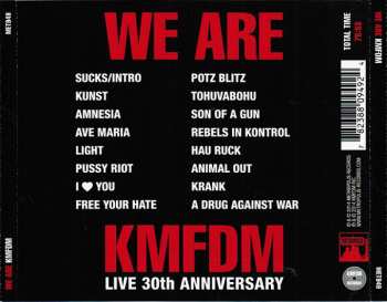 CD KMFDM: We Are KMFDM - Live 30th Anniversary 94804