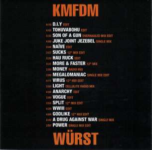 CD KMFDM: Würst 99827