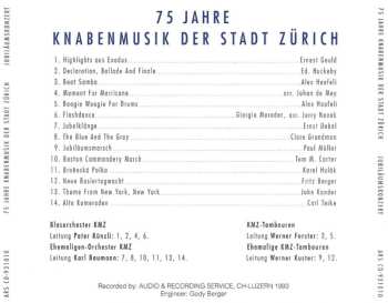 CD Knabenmusik Der Stadt Zürich: 75 Jahre Knabenmusik Der Stadt Zürich (Jubiläumskonzert) 517407
