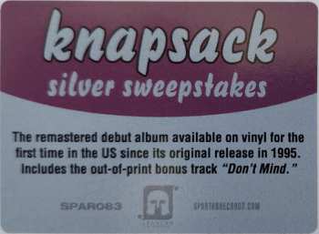LP Knapsack: Silver Sweepstakes LTD | CLR 450393