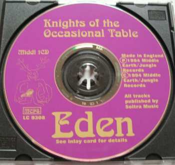 CD Knights Of The Occasional Table: Eden 299040