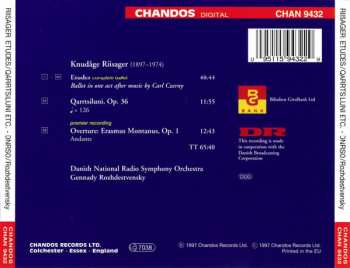 CD Knudåge Riisager: Etudes (Complete Ballet) / Qarrtsiluni / Erasmus Montanus Overture (Premier Recording) 108664