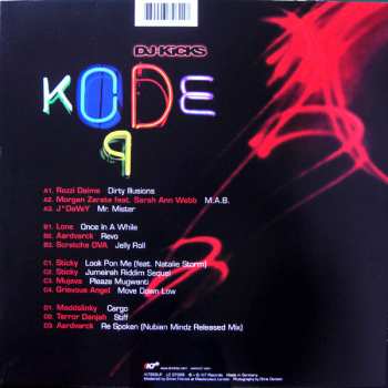 2LP Kode9: DJ-Kicks 381384