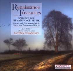 Levně CD Kohler / Van Der Sluis / Lautten Compagney: Tenaissance Trasures