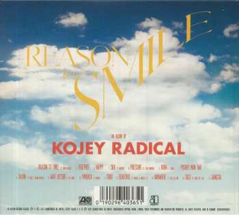 CD Kojey Radical: Reason To Smile 422974