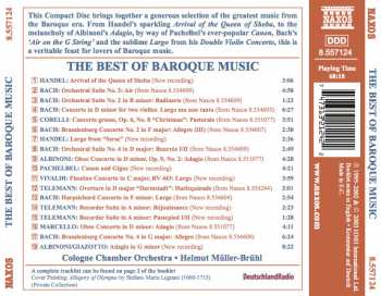CD Kölner Kammerorchester: The Best Of Baroque Music 307935