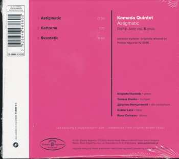 CD Komeda Quintet: Astigmatic 47959