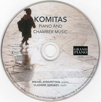 CD Komitas: Piano And Chamber Music 286630