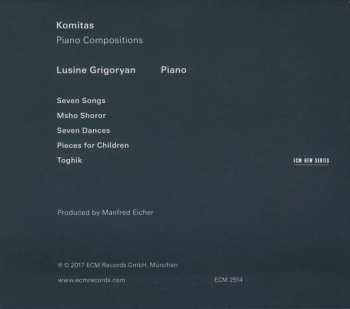 CD Komitas: Seven Songs 328717