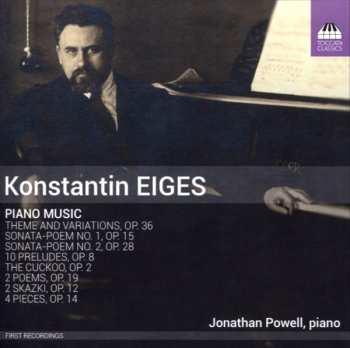 Album Konstantin Eiges: Piano Music