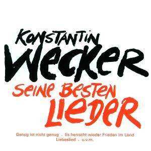 Konstantin Wecker: Liederbuch
