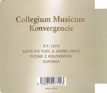 2CD Collegium Musicum: Konvergencie 19393