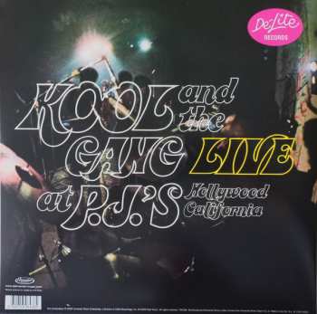 LP Kool & The Gang: Live At P.J.'s LTD 450035