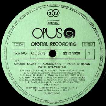 LP Kormorán: Cross Talks