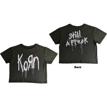 Merch Korn: Korn Ladies Crop Top: Still A Freak (back Print) (x-large) XL