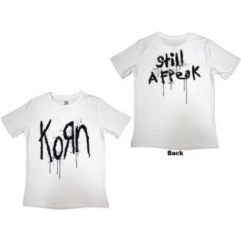 Merch Korn: Korn Ladies T-shirt: Still A Freak (back Print) (medium) M