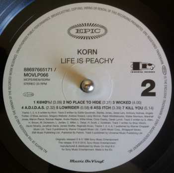 LP Korn: Life Is Peachy 379700