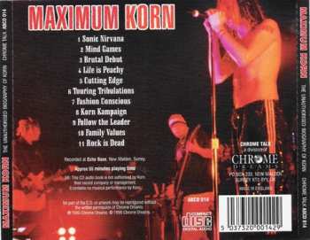 CD Korn: Maximum Korn (The Unauthorised Biography Of Korn) 421275
