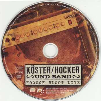 CD Köster / Hocker: Höösch Bloot Live 505280