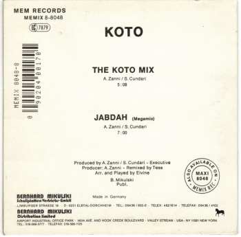 CD Koto: The Koto Mix / Jabdah (Megamix) 451075