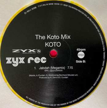 LP Koto: The Koto Mix / Jabdah (Megamix) 497761