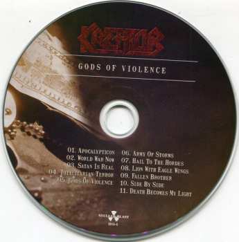 CD/DVD Kreator: Gods Of Violence LTD | DIGI