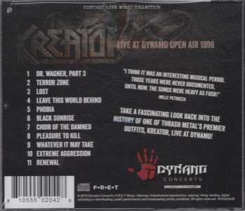 CD Kreator: Live At Dynamo Open Air 1998 489376