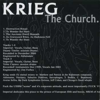 CD Krieg: The Church 230505