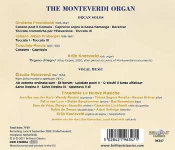 CD Krijn Koetsveld: The Monteverdi Organ 101693