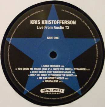 2LP Kris Kristofferson: Live From Austin TX 21154