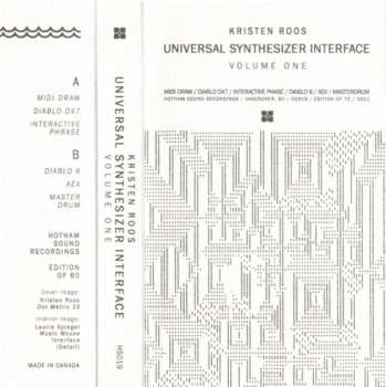 Album Kristen Roos: Universal Synthesizer Interface Volume One