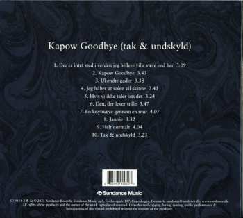 CD Kristina Holgersen: Kapow Goodbye (tak & undskyld) 256509
