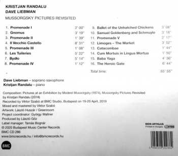 CD Kristjan Randalu: Mussorgsky Pictures Revisited 293533