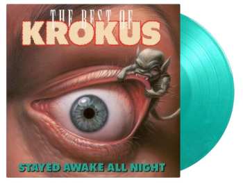 LP Krokus: Stayed Awake All Night: The Best Of Krokus (180g) (limited Numbered Edition) (translucent Green & White Marbled Vinyl) 510313